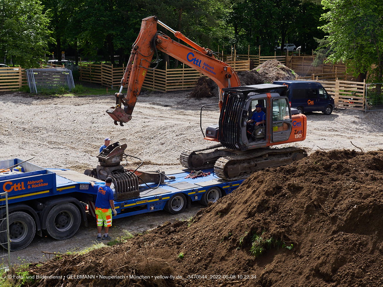 08.06.2022 - Baustelle zur Mütterberatung und Haus für Kinder